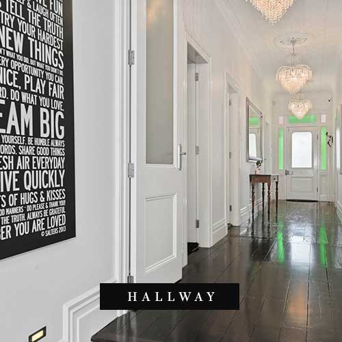 Familyvilla renovations hallway image